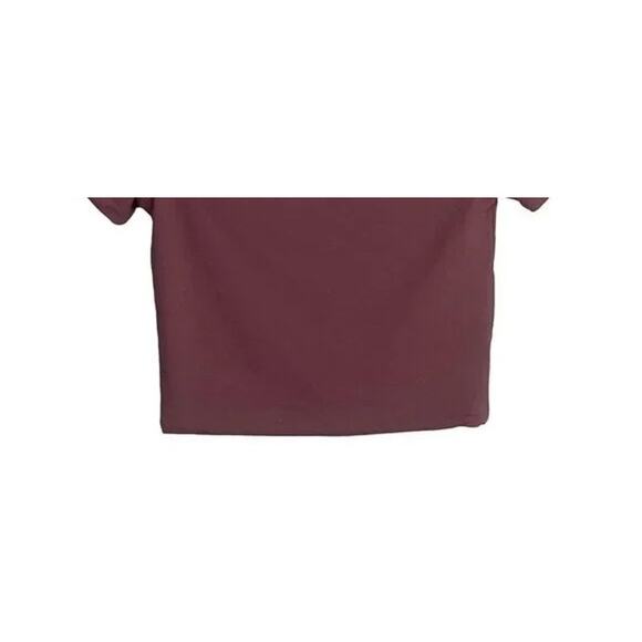 ZARA 90s Crop Top Short Sleeve Stretch Squared Neckline Very Soft S Blush Pink - Picture 9 of 14